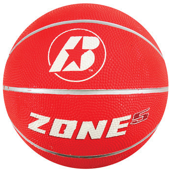 BASKETBALLS, Baden(R) Zone Colour Coded, Red, Size 5, Each