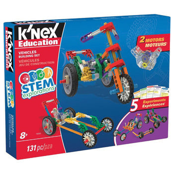 K'NEX STEM EXPLORATIONS, Vehicles, Age 8+, Set of 131 pieces