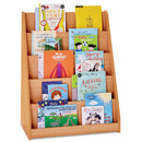 BOOK STORAGE, SHELVING, 5 Tiered Fixed Shelves, Maple