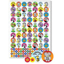 STICKERS, MOTIVATION & REWARD, Themed Pictures, 25 & 10mm, Pack of 1048 stickers