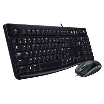 COMPUTER KEYBOARDS, Logitech - Keyboard & Mouse Set, Black, Set