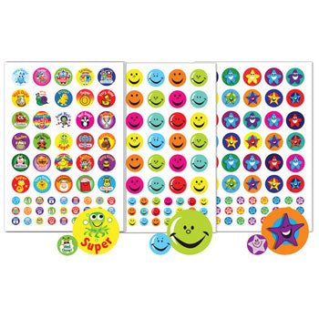 STICKERS, MOTIVATION & REWARD, A5 Compilation Pack, Pack of 456 stickers