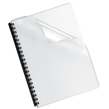 CLEAR BINDING COVERS, Clear, A4, 240 Micron, Pack of 100