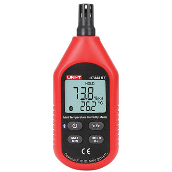 MINI TEMPERATURE & HUMIDITY METER, Each