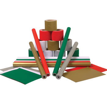 DISPLAY BULK PACKS, Festive, Pack of 100 sheets + 20 rolls