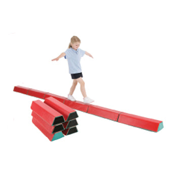 JUMP FOR JOY GYMNASTICS THE ACTIVRANGE, ActivSoft Segmented Beam, niels larsen, Set of 6