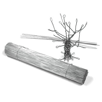 MODELLING WIRE, Galvanised Mild Steel, 0.9mm Diameter Rods, 2.5kg