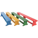 BENCH, BALANCE, ActivBench 2.0m, LBA139, Assorted, NIELS LARSEN, Set of 4
