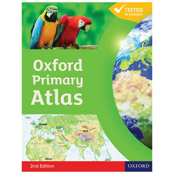 OXFORD EARLY ATLAS, HARDBACK, Primary, Age 7-11, Each