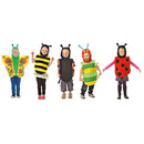 DRESSING UP, TABARDS, MINI BEASTS, Set of 5