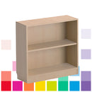 OPEN BOOKCASES, 800mm height, Oak, Smartbuy