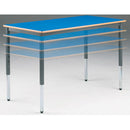 HEIGHT ADJUSTABLE TABLES, RECTANGULAR, Yellow