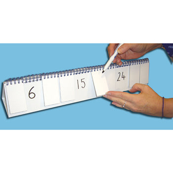 HIDE & SEE WRITE 'N' WIPE FLIP STAND (10 FLIP), Each