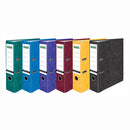 LEVER ARCH FILES, A4, 63mm CAPACITY, 2 RING MECHANISM, Gloss Cover, Jade Green, Box of 10