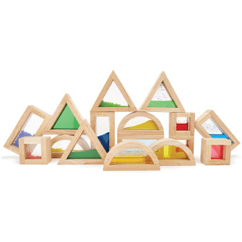 SENSORY BLOCKS SET, Set of 16