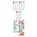 ENVIRONMENTALLY FRIENDLY MULTI-PURPOSE LABELS A4, White, 14 labels/sheet, Hovat, Pack of 100 sheets