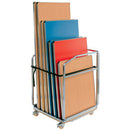 RECTANGULAR TABLE TROLLEY, SMALL TABLE TROLLEY, 875 x 745 x 1127mm height