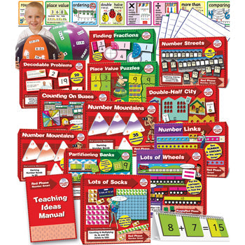 NUMBER SMART, Red Phase, Suitable for Year 1/KS1/SEN, Kit